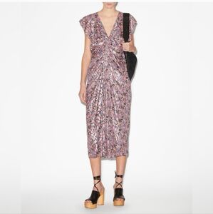 Isabel Marant Lyndsey Dress size 34 Silk